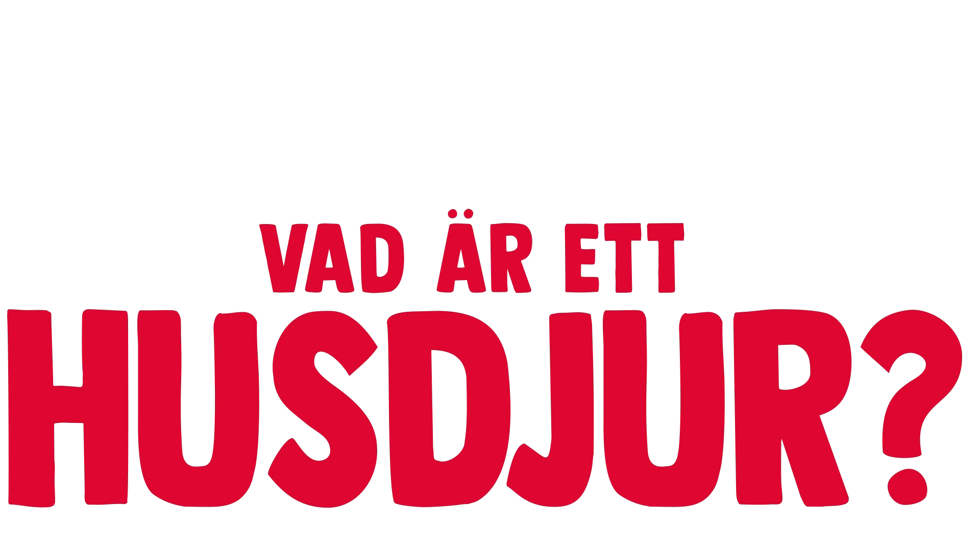 Gaffe ställer en fråga: Vad är ett husdjur?