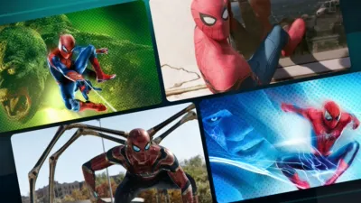 Four Spider-Man™ key art images