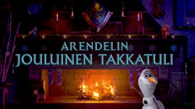 Arendelin jouluinen takkatuli