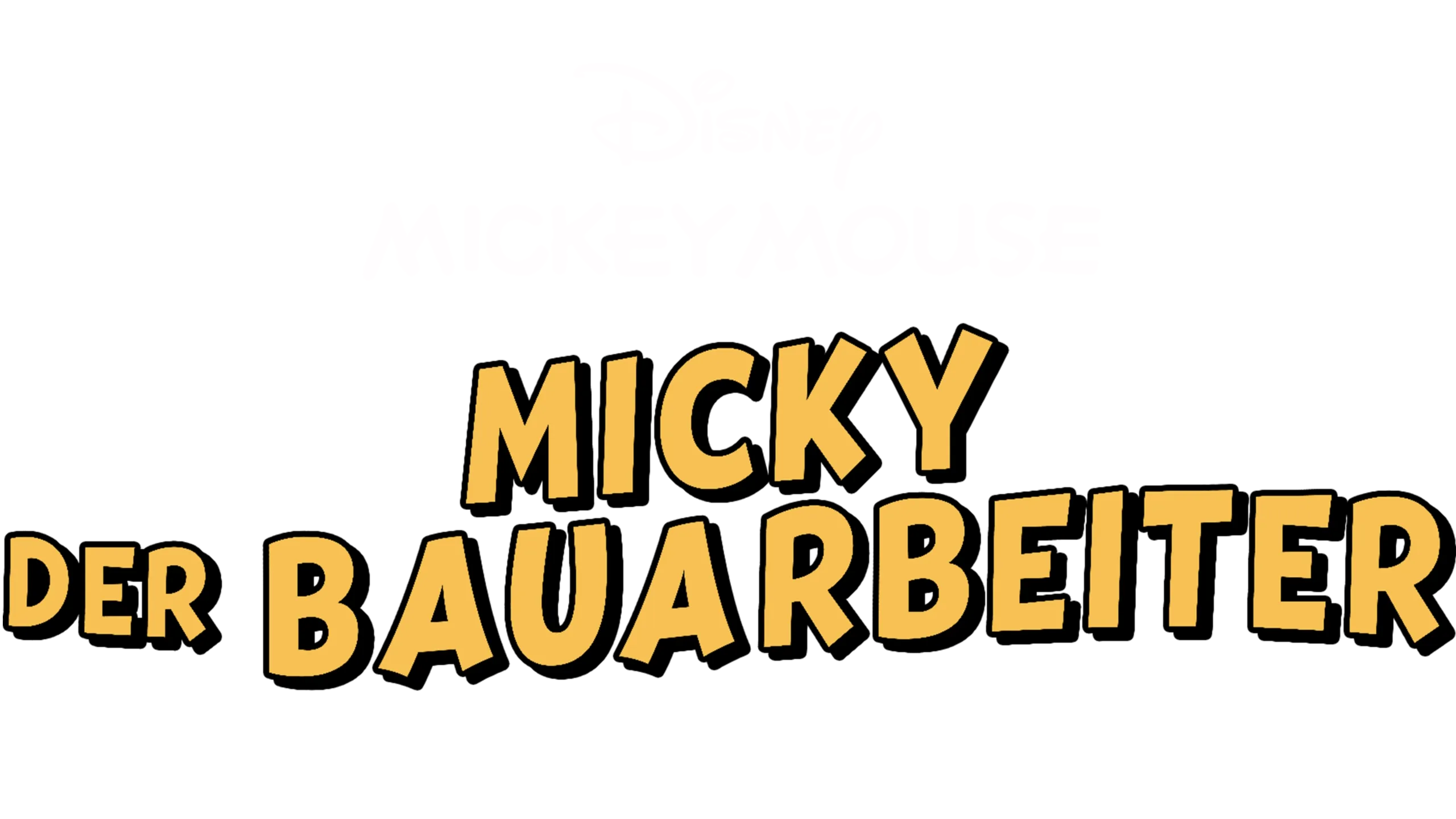 Micky, der Bauarbeiter