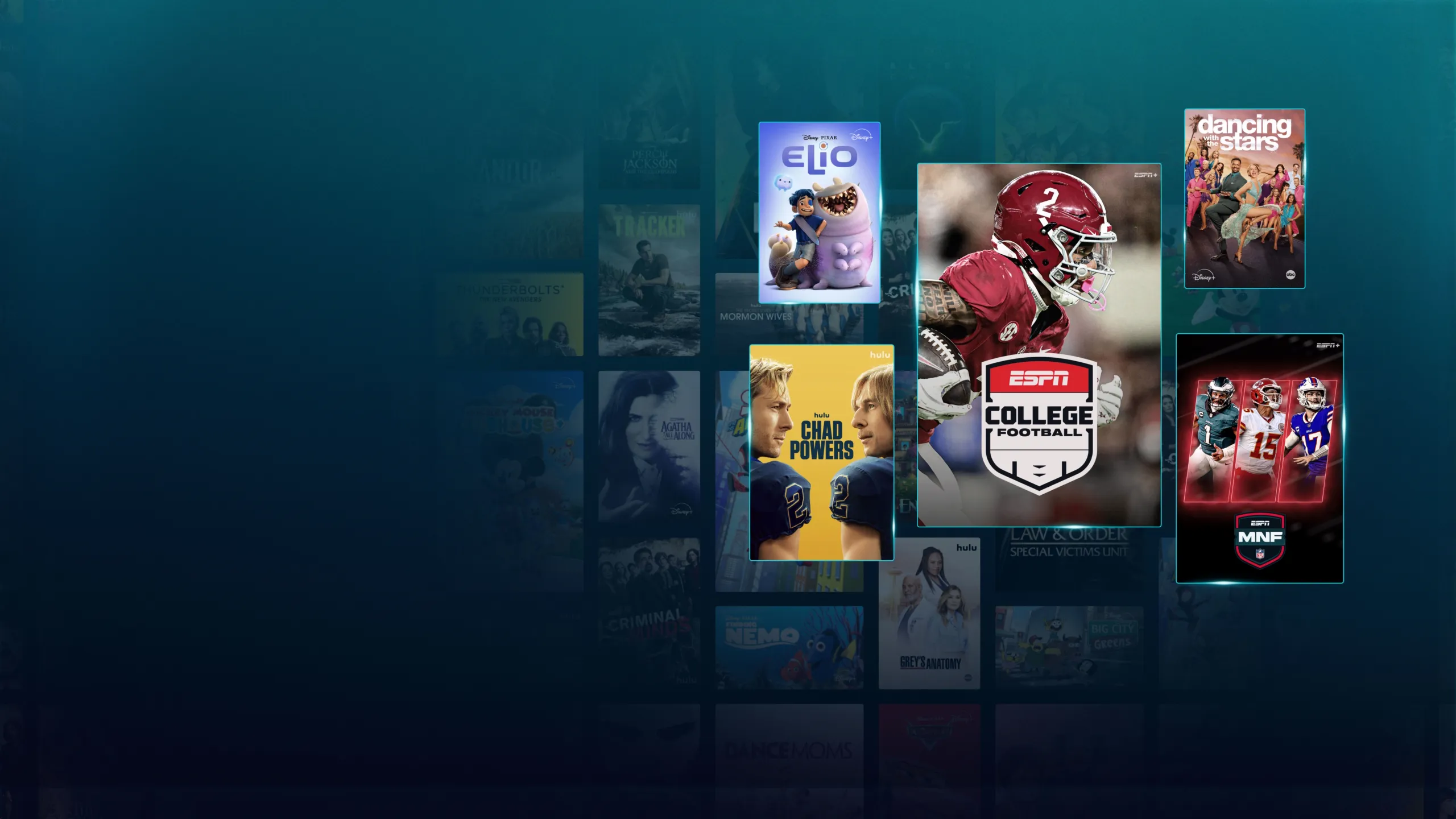 Elio, Chad Powers, College Football