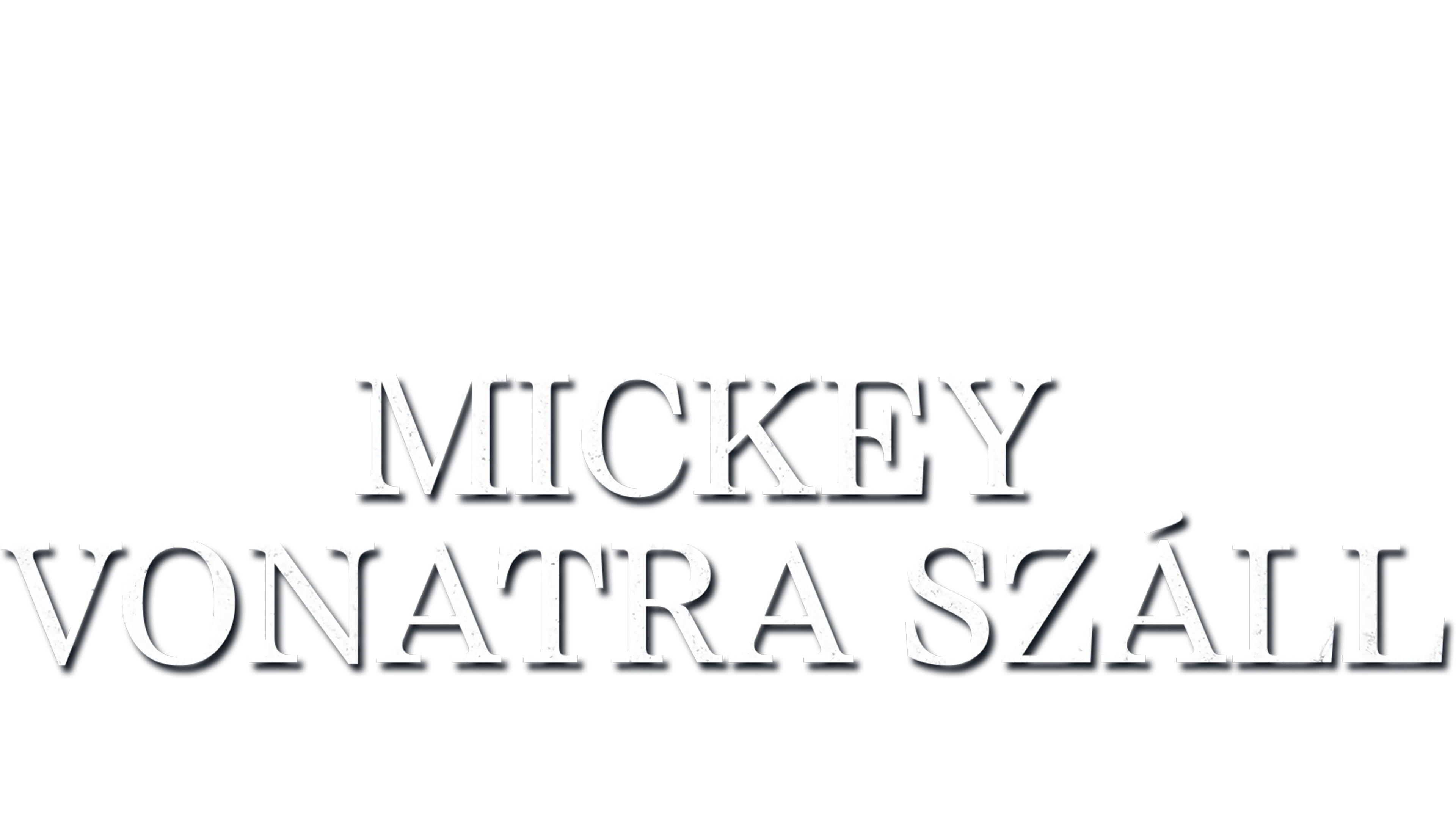 Mickey vonatra száll