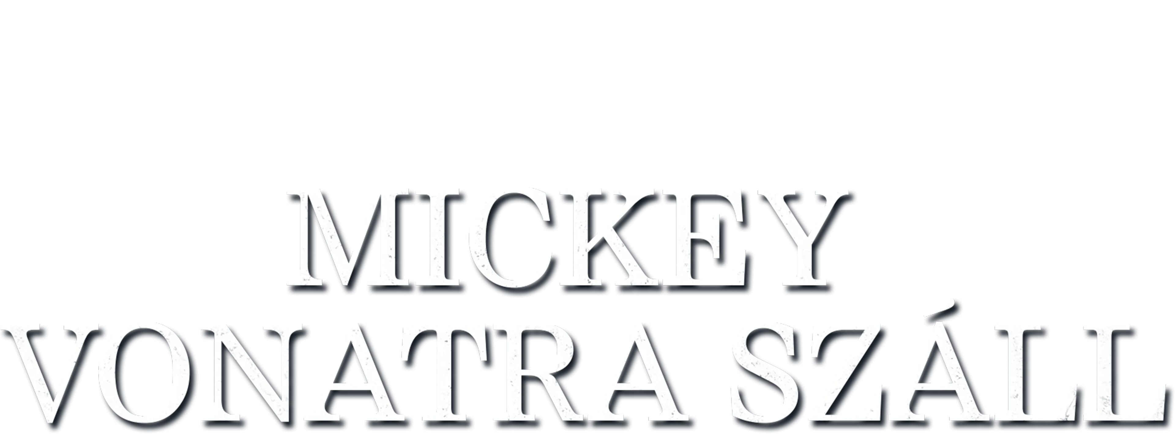 Mickey vonatra száll