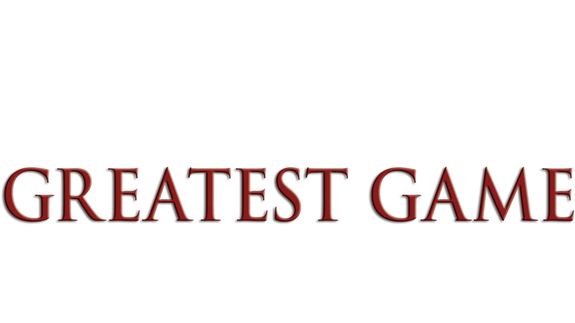 The Greatest Game Ever Played