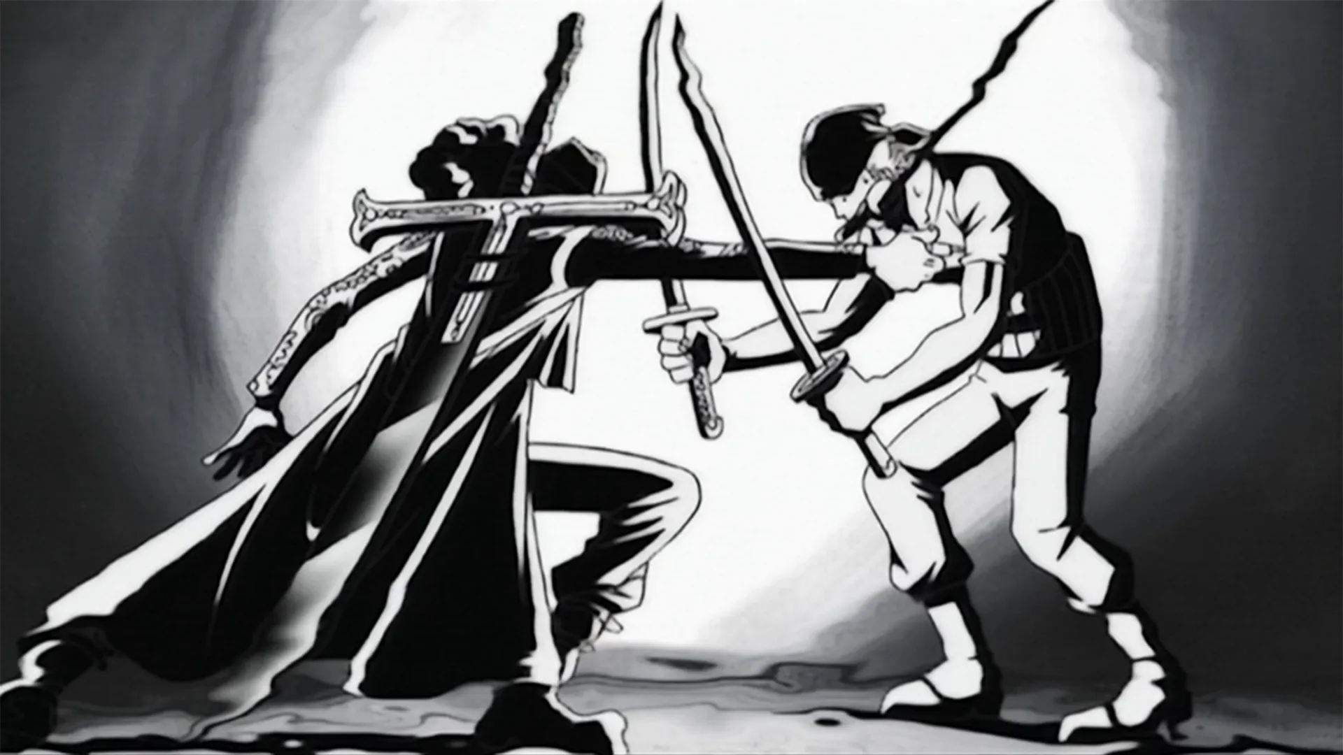 thumbnail - S1:E24 East Blue Episode 24: HawkEye Mihawk! Mighty Swordsman Zoro Falls Into the Sea