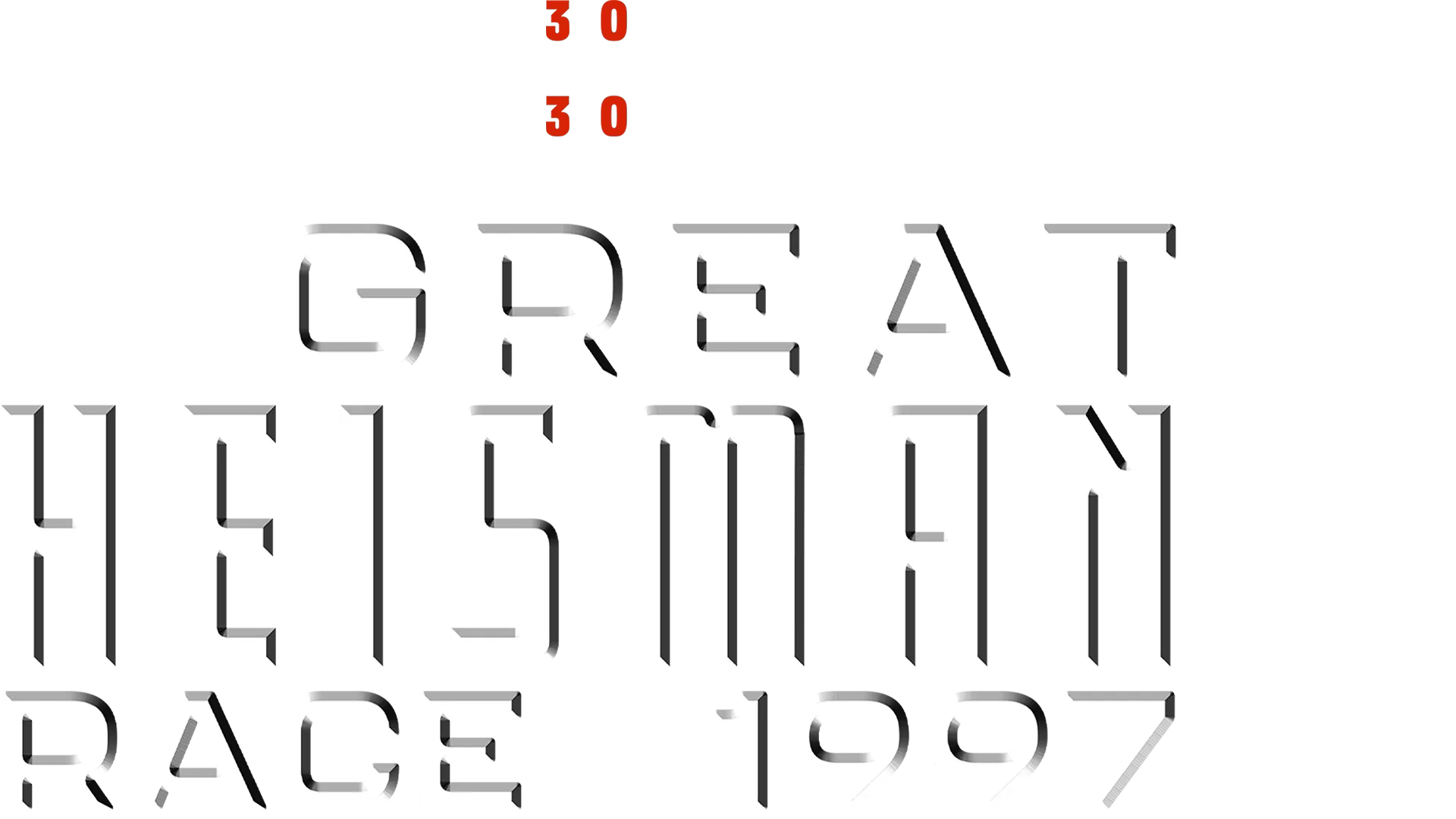 The Great Heisman Race of 1997