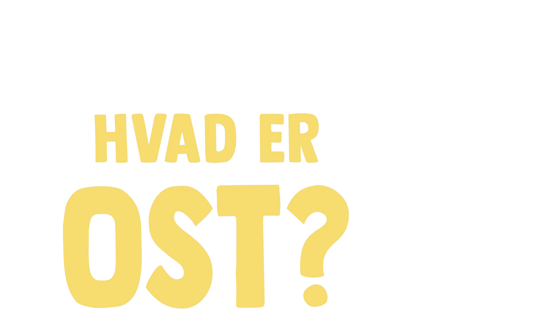 Gafli har et spørgsmål: Hvad er ost?