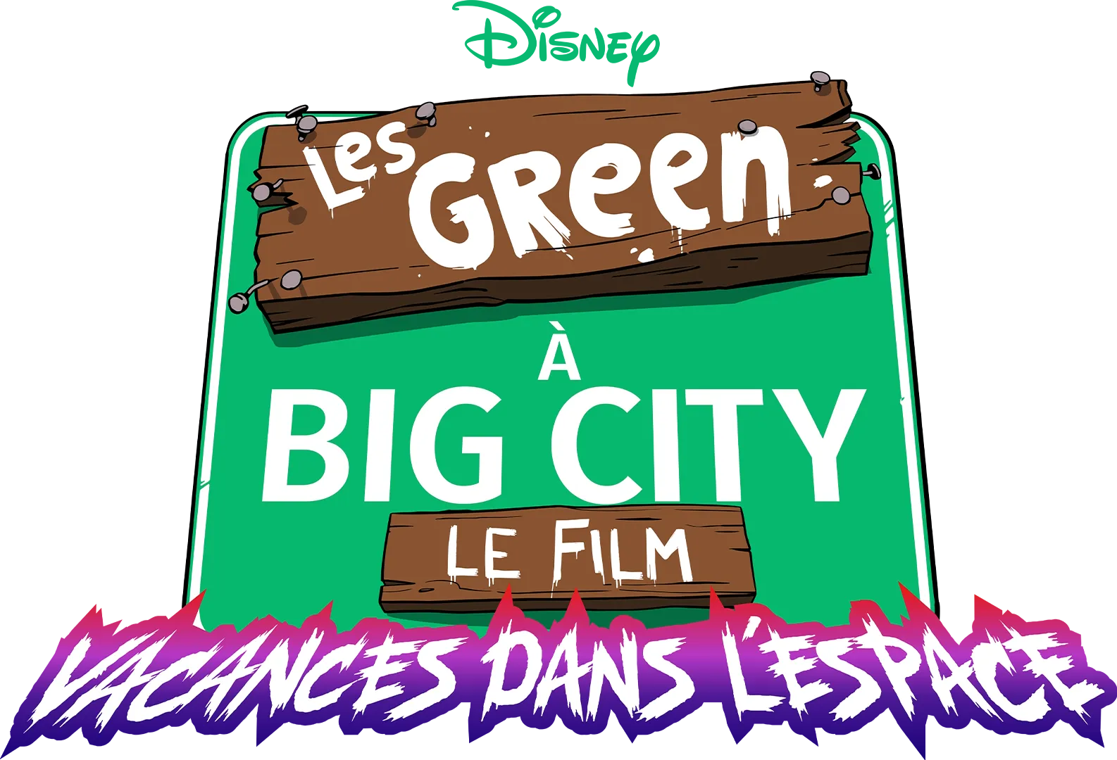Les Green à Big City, le film : Vacances dans l’espace