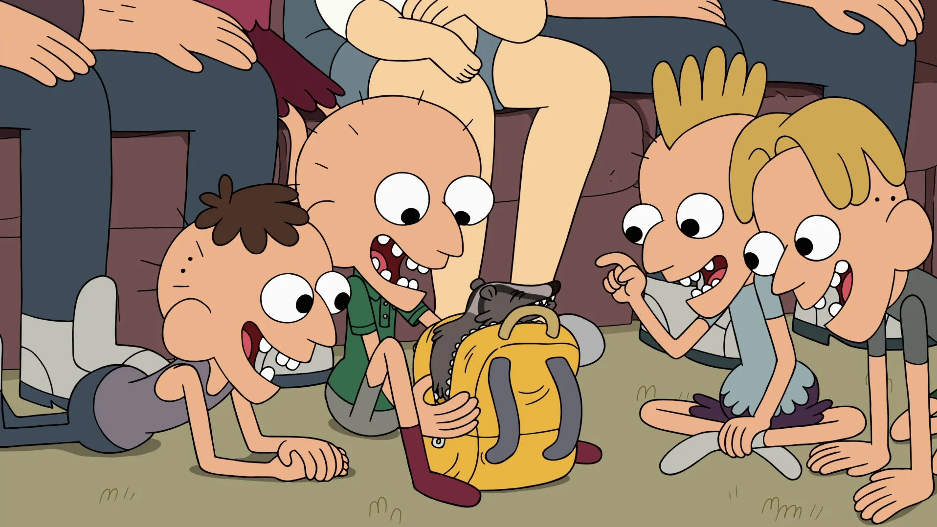 thumbnail - S3:E19 Clarence's Stormy Sleepover - Episode 3: Badgers N' Bunkers