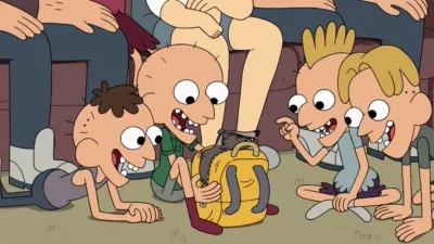 thumbnail - S3:E19 Clarence's Stormy Sleepover - Episode 3: Badgers N' Bunkers