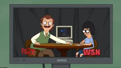 thumbnail - S15：第1話「ザ・ティナ・テーブル：ザ・テーブルズ・ハブ・ティナ＝エド」