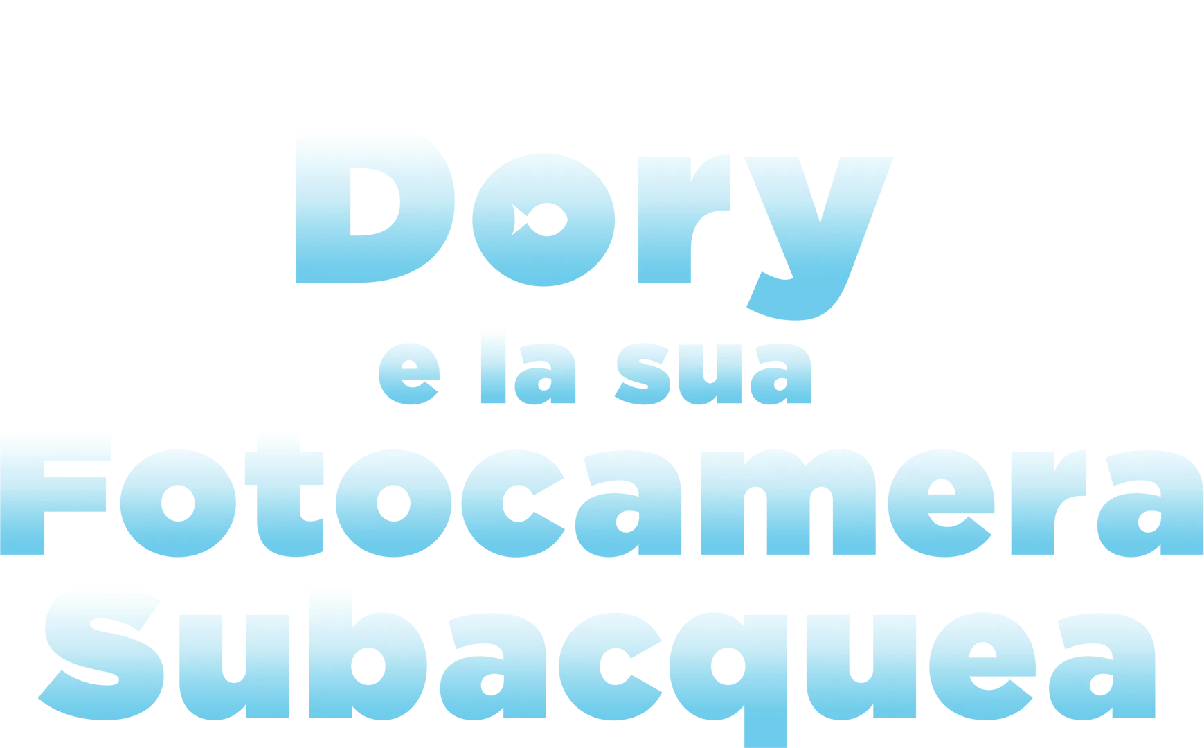 Dory e la sua fotocamera subacquea