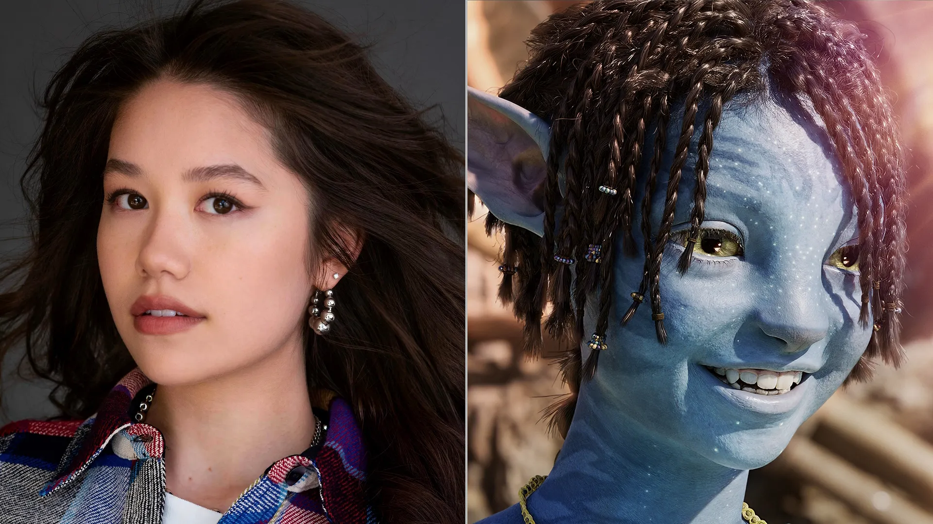 Trinity Jo-Li Bliss as Tuktirey “Tuk” in Avatar: Fire and Ash, 20th Century Studios
