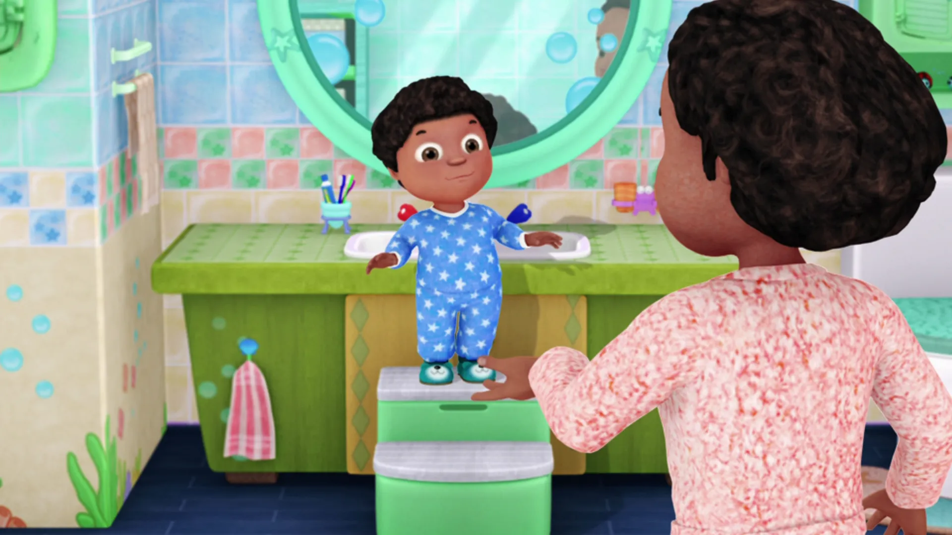 thumbnail - S1:E2 Never Say No Brushing Again / The Girl with the Golden Book