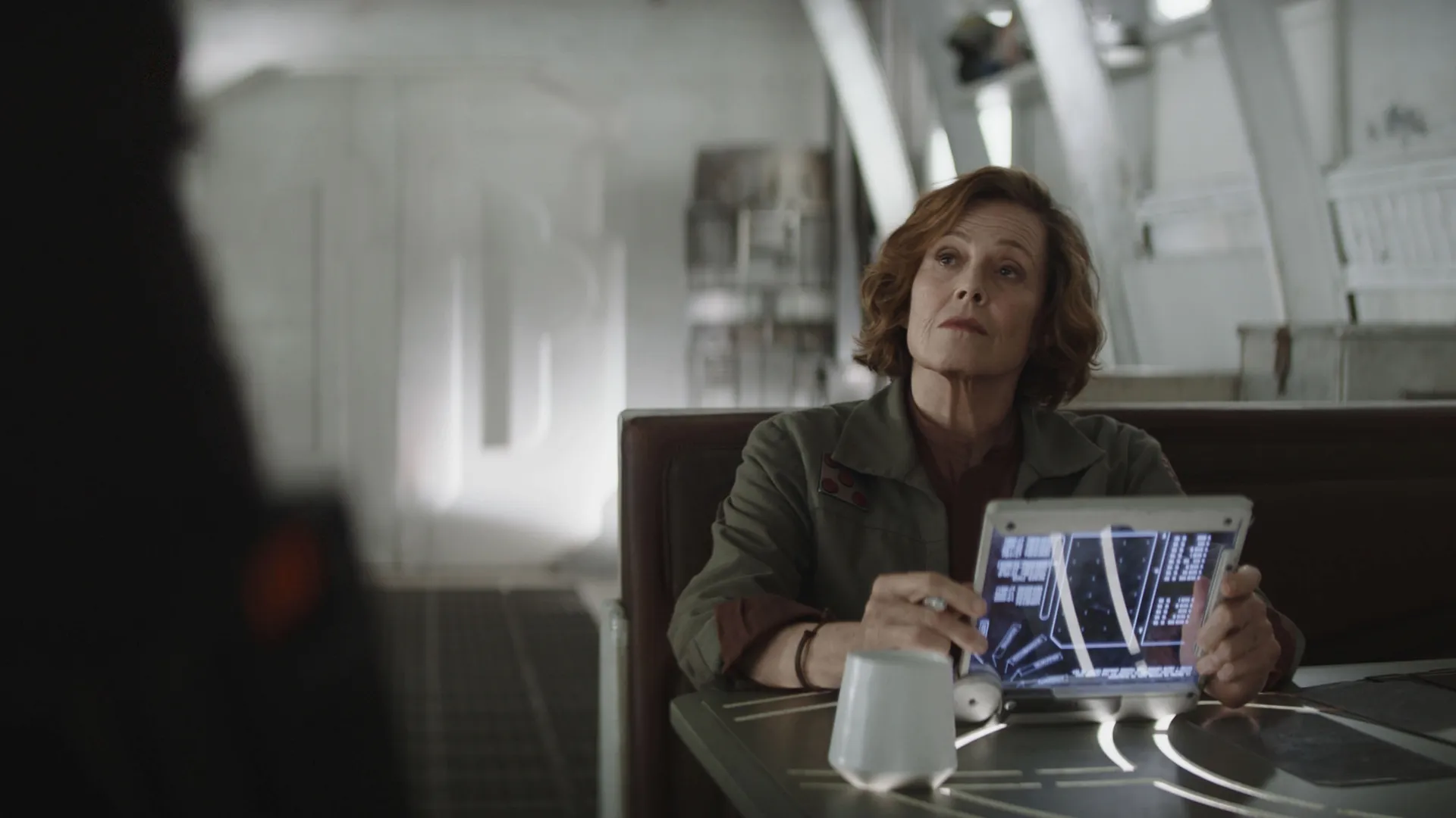 Signourey Weaver in The Mandalorian and Grogu.