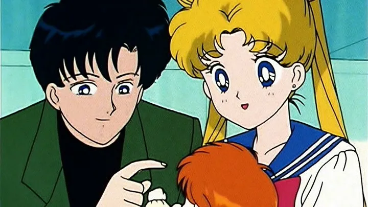 thumbnail - S2:E53 (Sub) Mamoru and Usagi’s Babysitting Mayhem