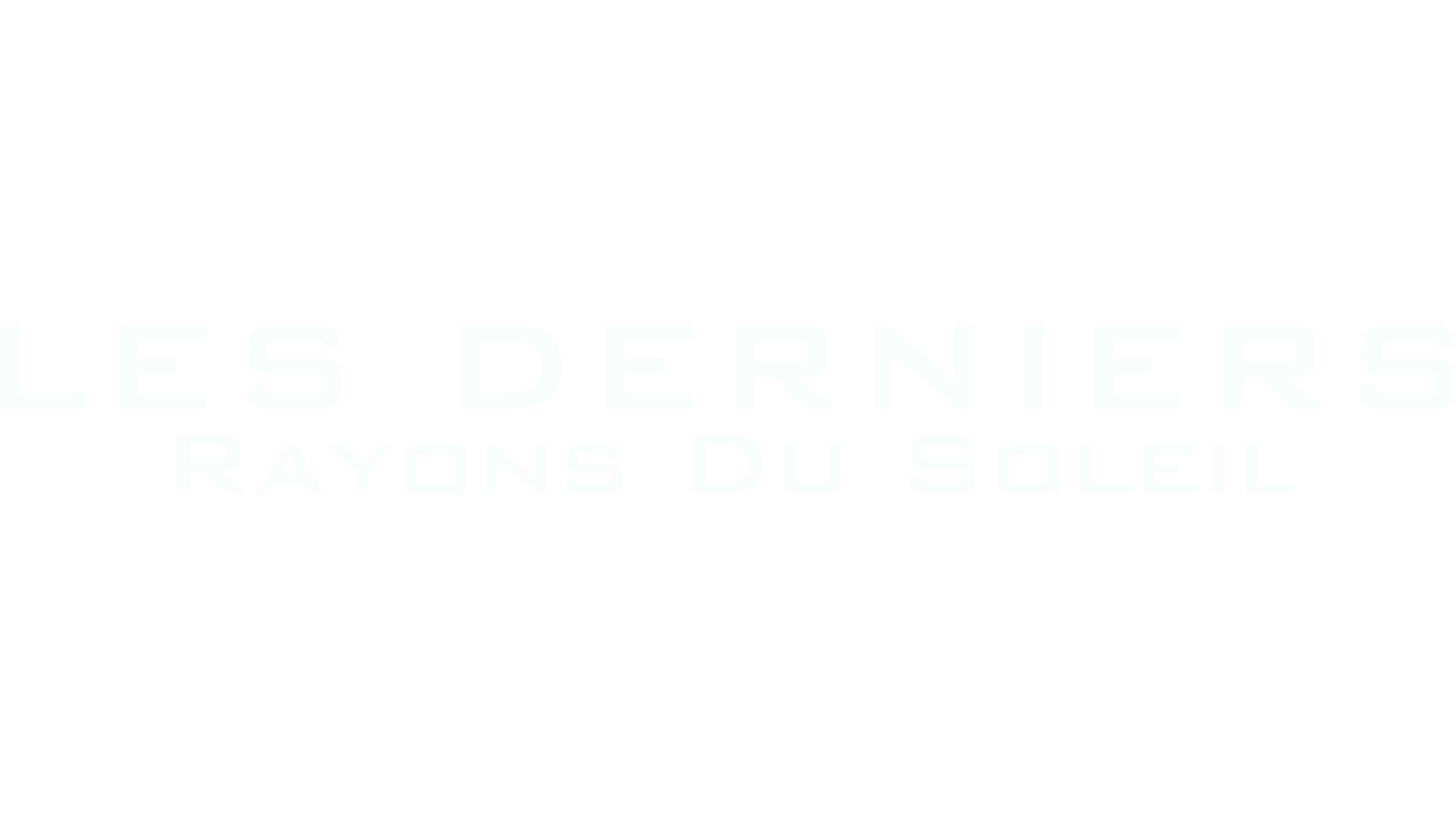 Les Derniers Rayons Du Soleil