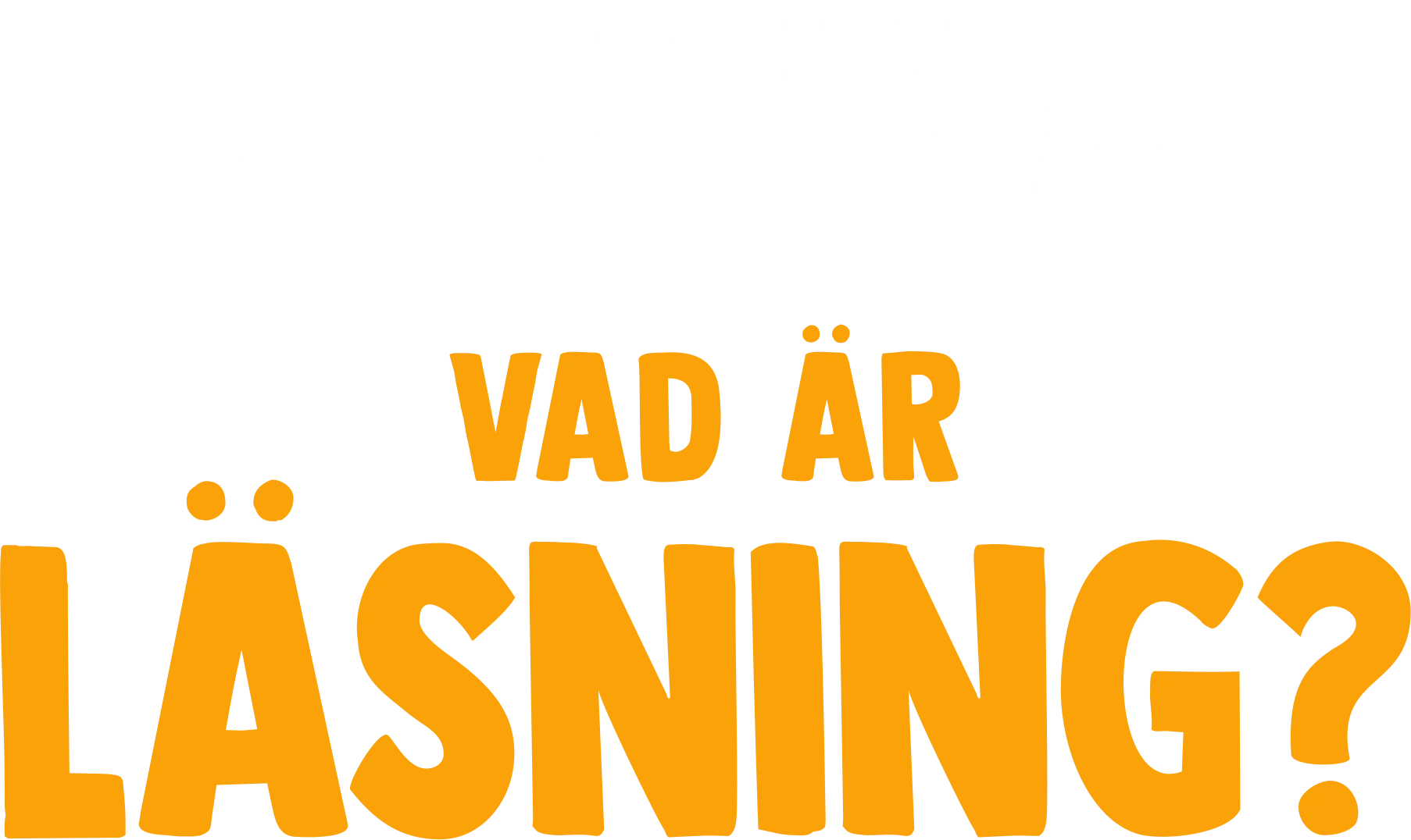 Gaffe ställer en fråga: Vad är läsning?