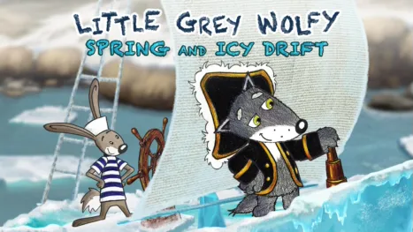 thumbnail - Little Grey Wolfy. Spring and Icy Drift