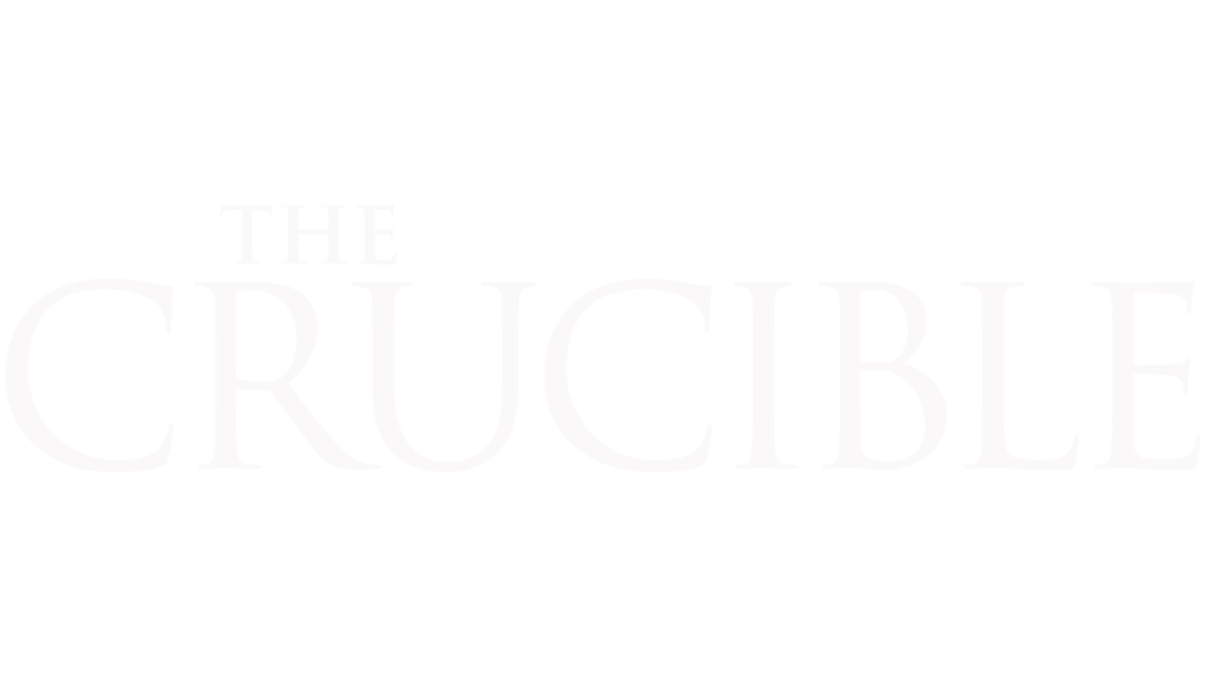The Crucible