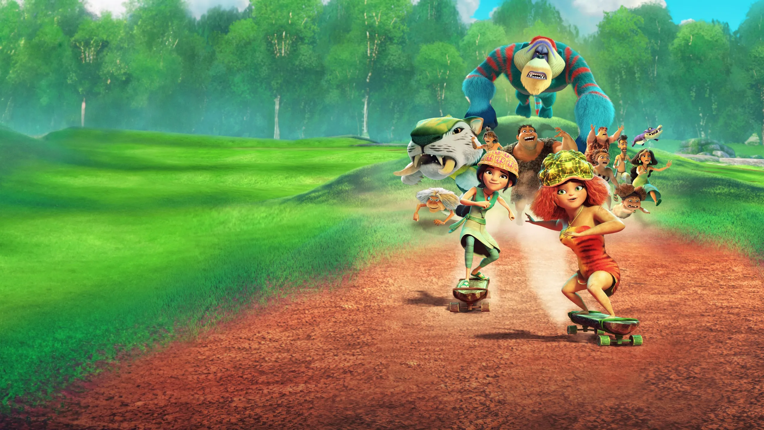 El árbol familiar de los Croods