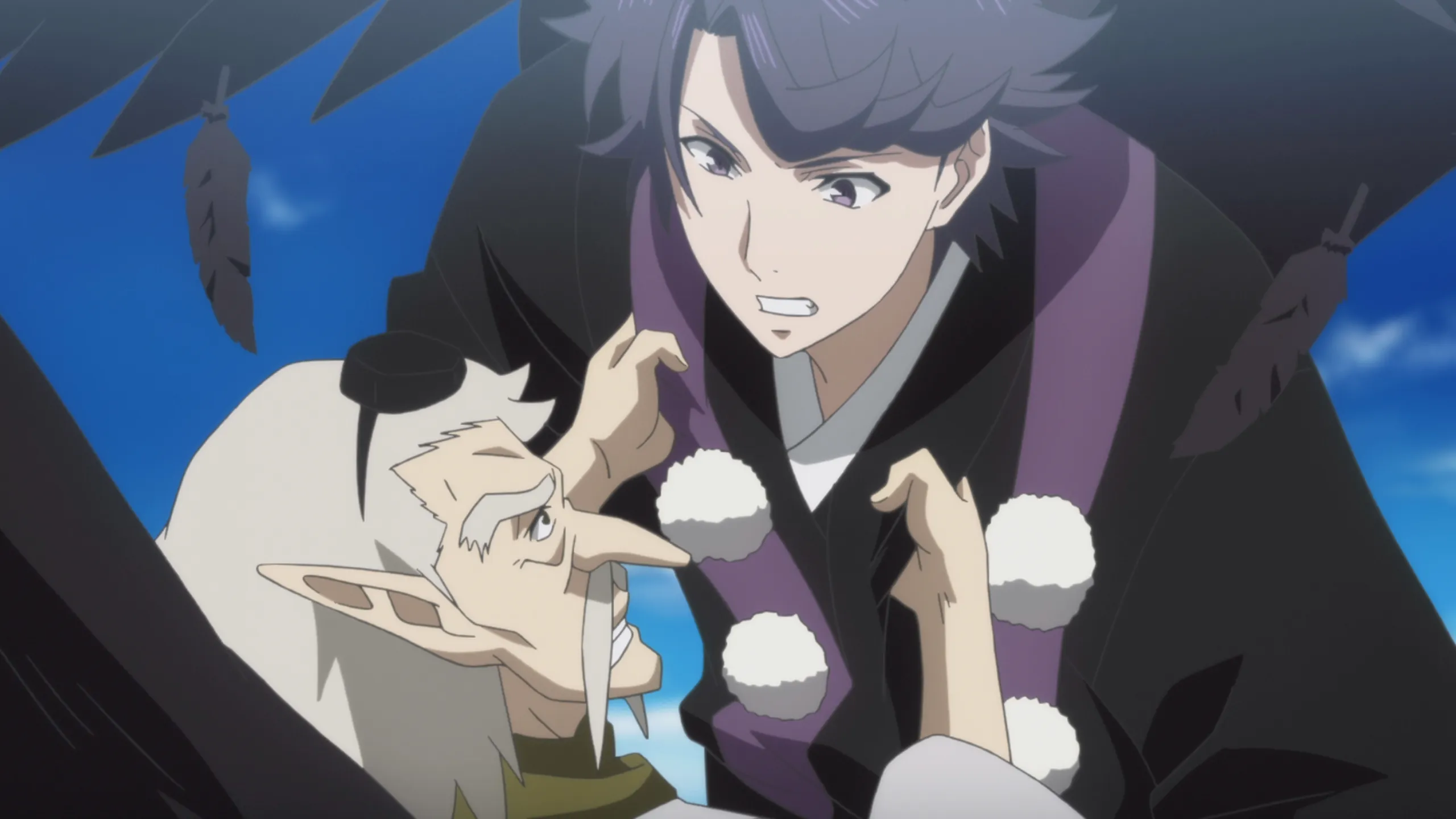 thumbnail - S1：第18話「天狗の親子の大喧嘩。」