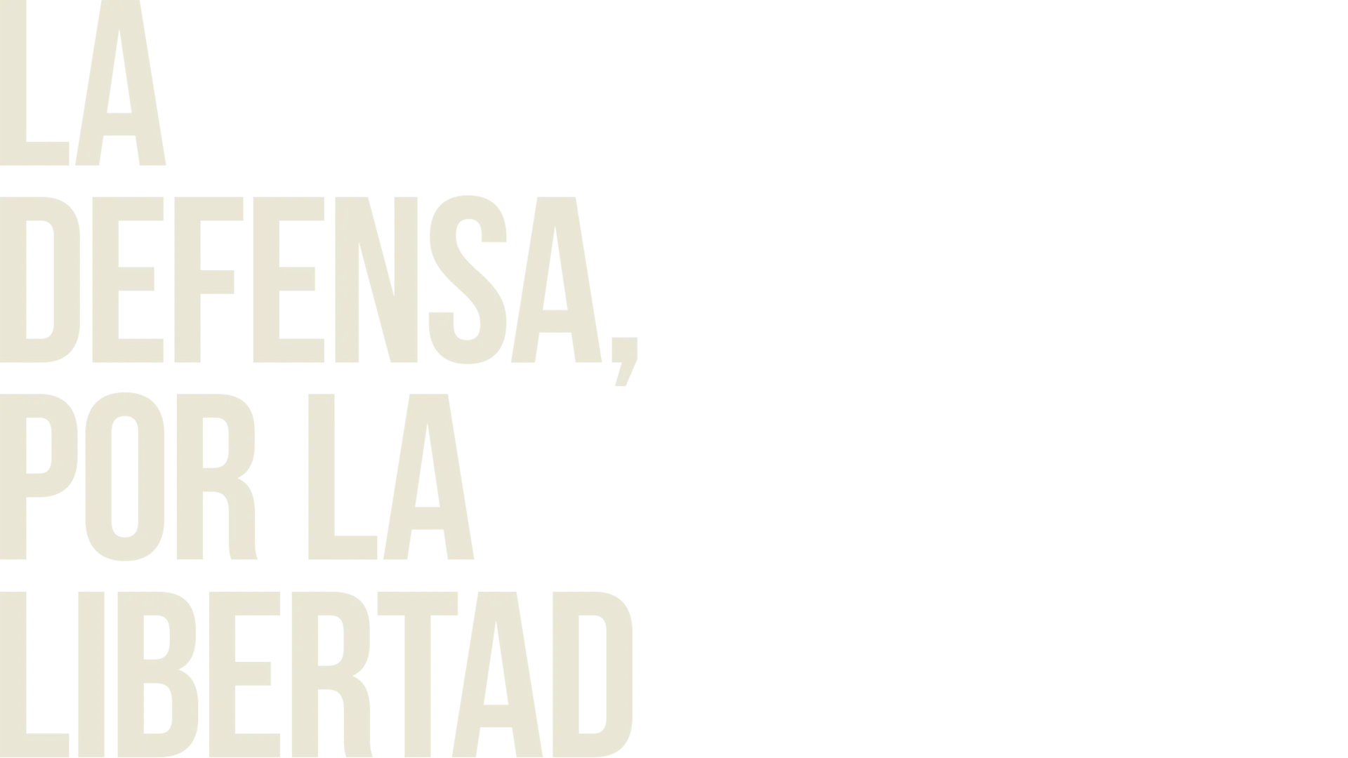 Defensa, Por La Libertad, La