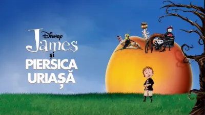 James și piersica uriașă