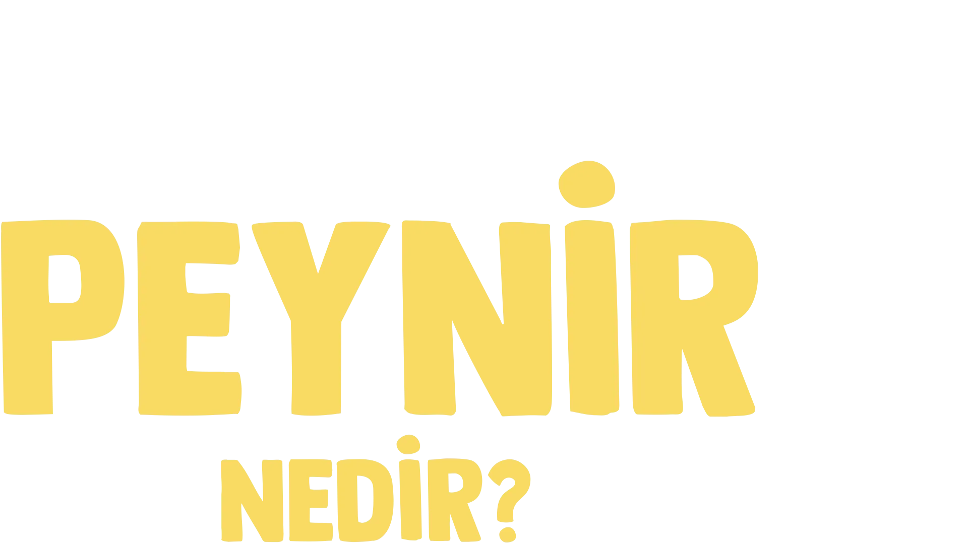 Forky Soruyor: Peynir Nedir?