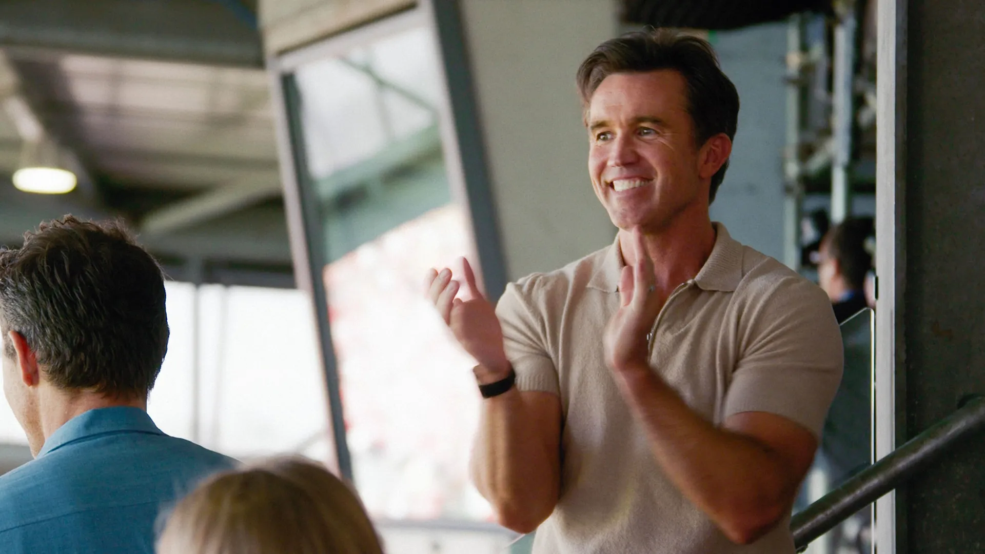 Rob Mac in FX's Welcome to Wrexham
