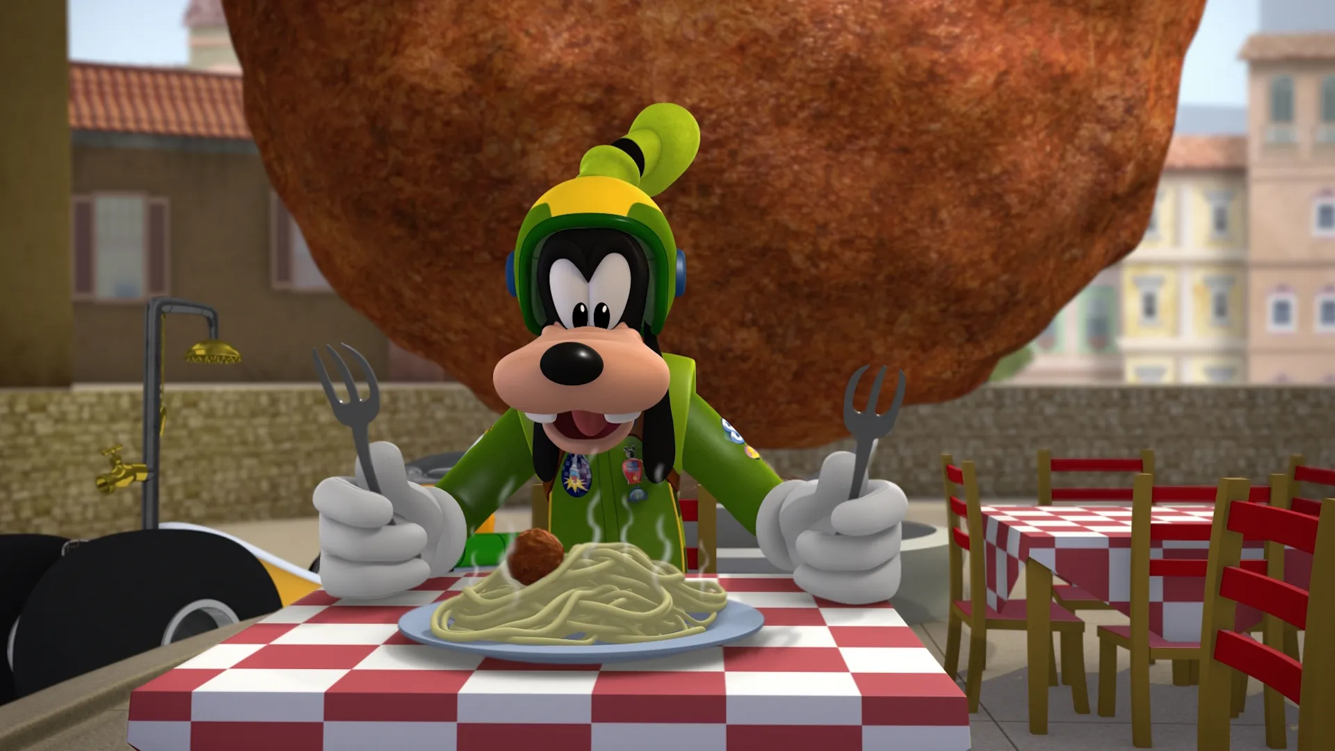thumbnail - S1:E3 Race for the Rigatoni Ribbon! / Roaming Around Rome