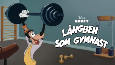 Långben som gymnast