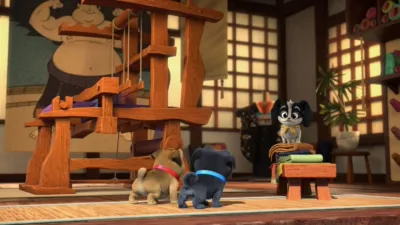 thumbnail - S5:E13 Sumo Pups / The Search for the Golden Ball