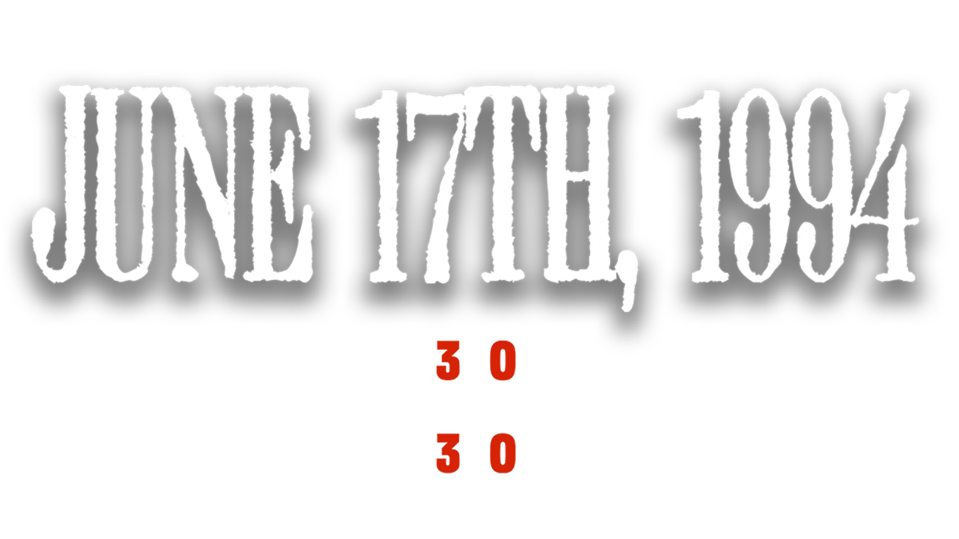 June 17th, 1994
