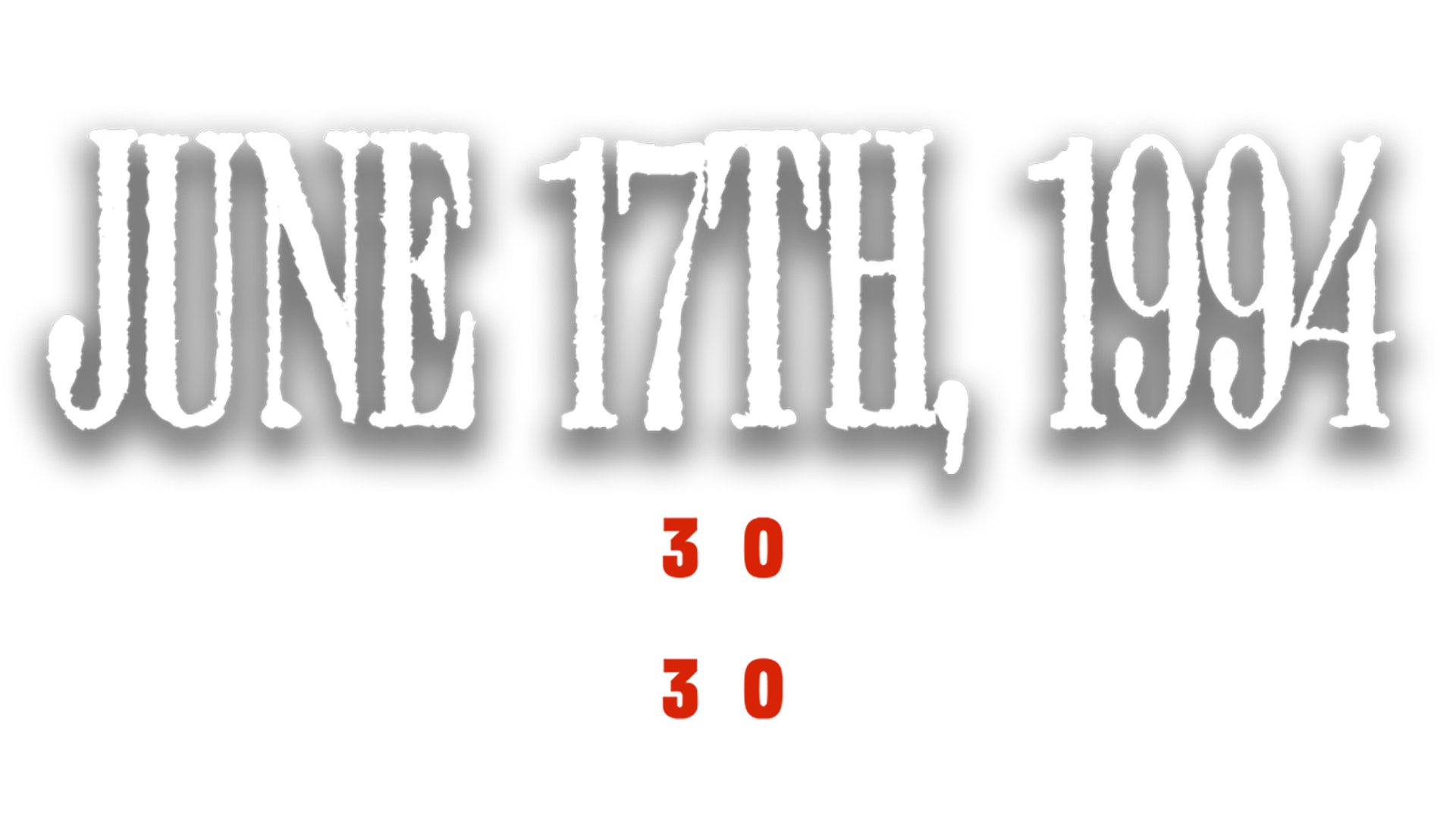 June 17th, 1994