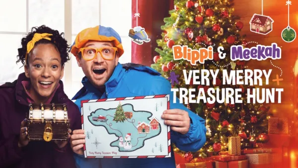 thumbnail - Blippi & Meekah's Very Merry Treasure Hunt