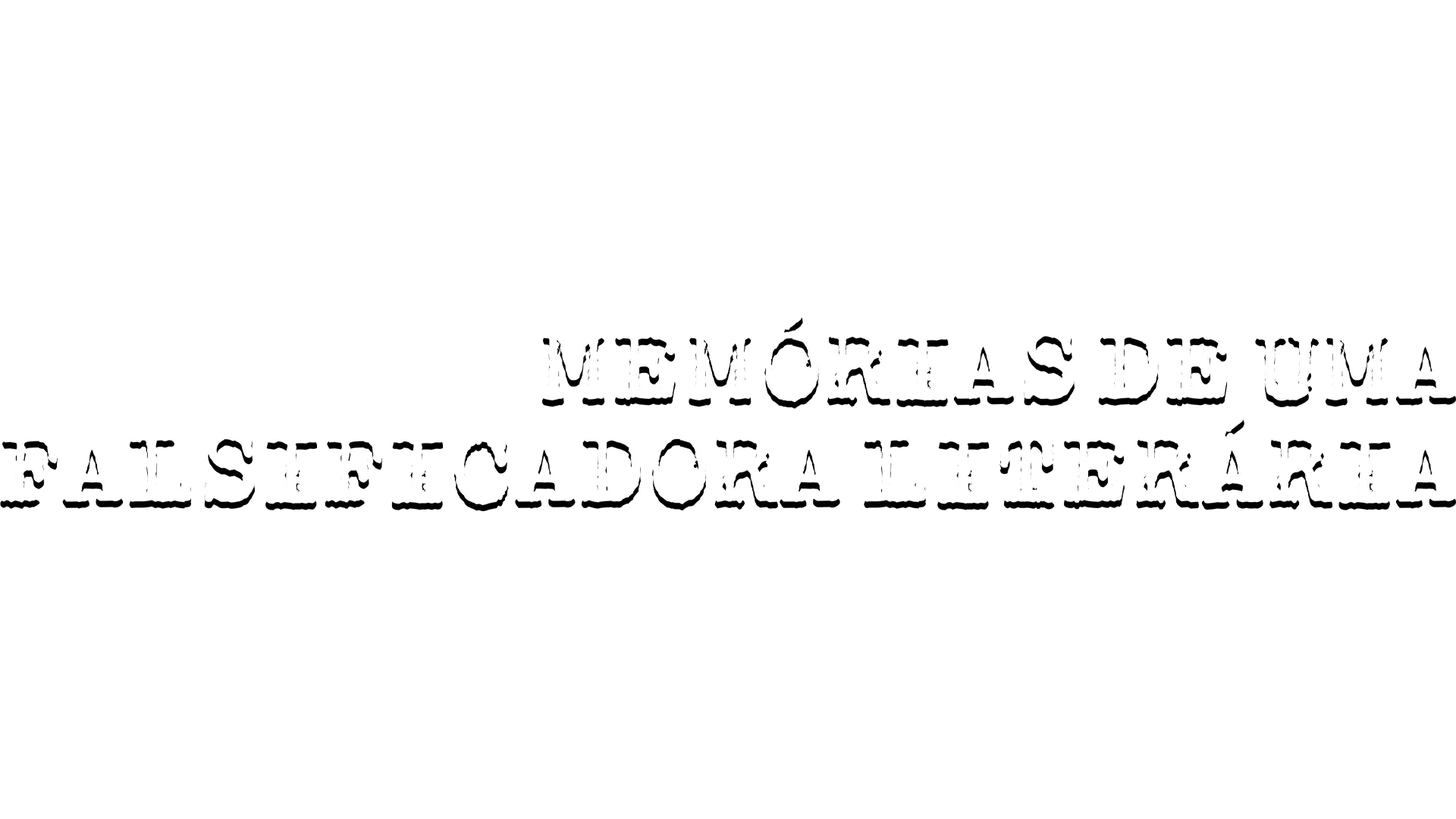 Memórias de uma Falsificadora Literária