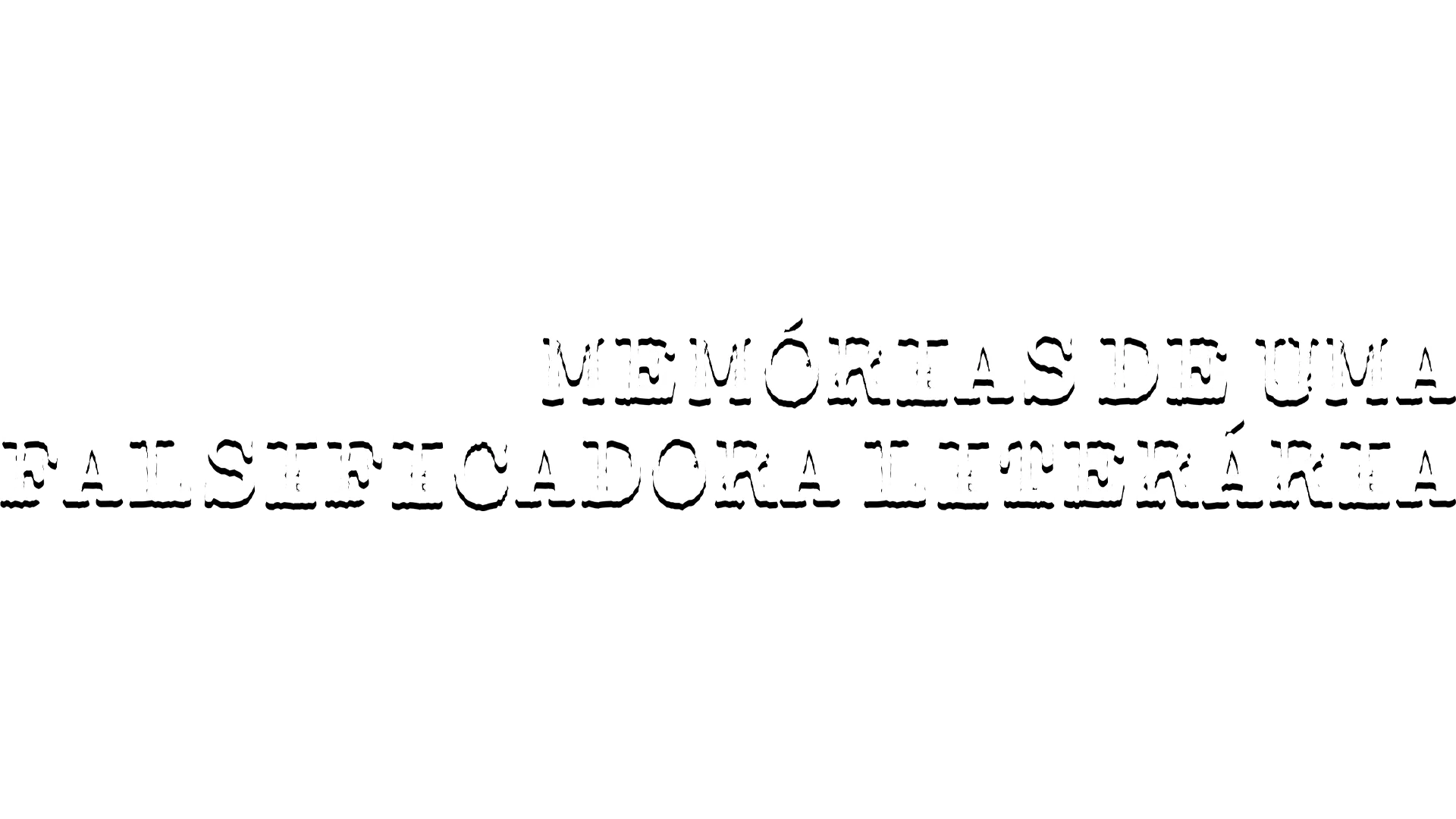 Memórias de uma Falsificadora Literária