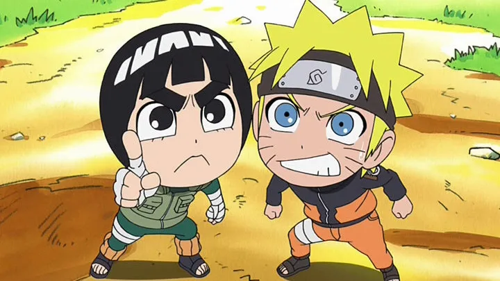thumbnail - S1:E1 (Sub) Rock Lee Is a Ninja Who Can't Use Ninjutsu/Rock Lee's Rival Is Naruto