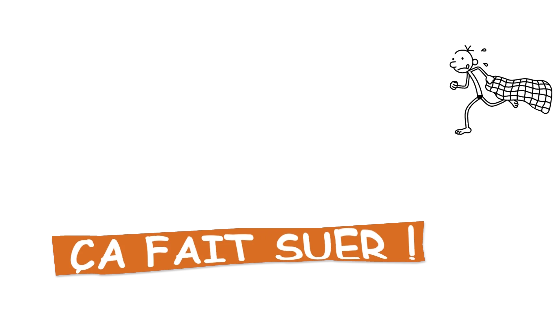Journal d'un dégonflé : Ça fait suer!