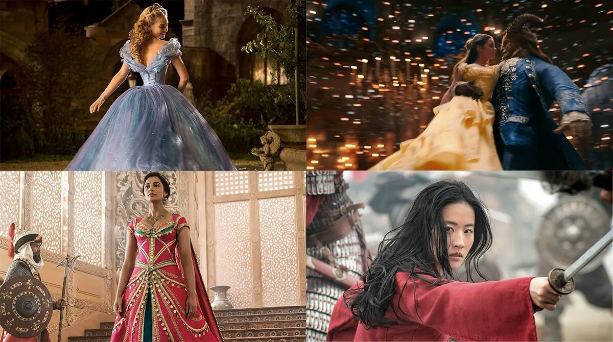 プリンセスが活躍するディズニーアニメ実写映画のタイトル