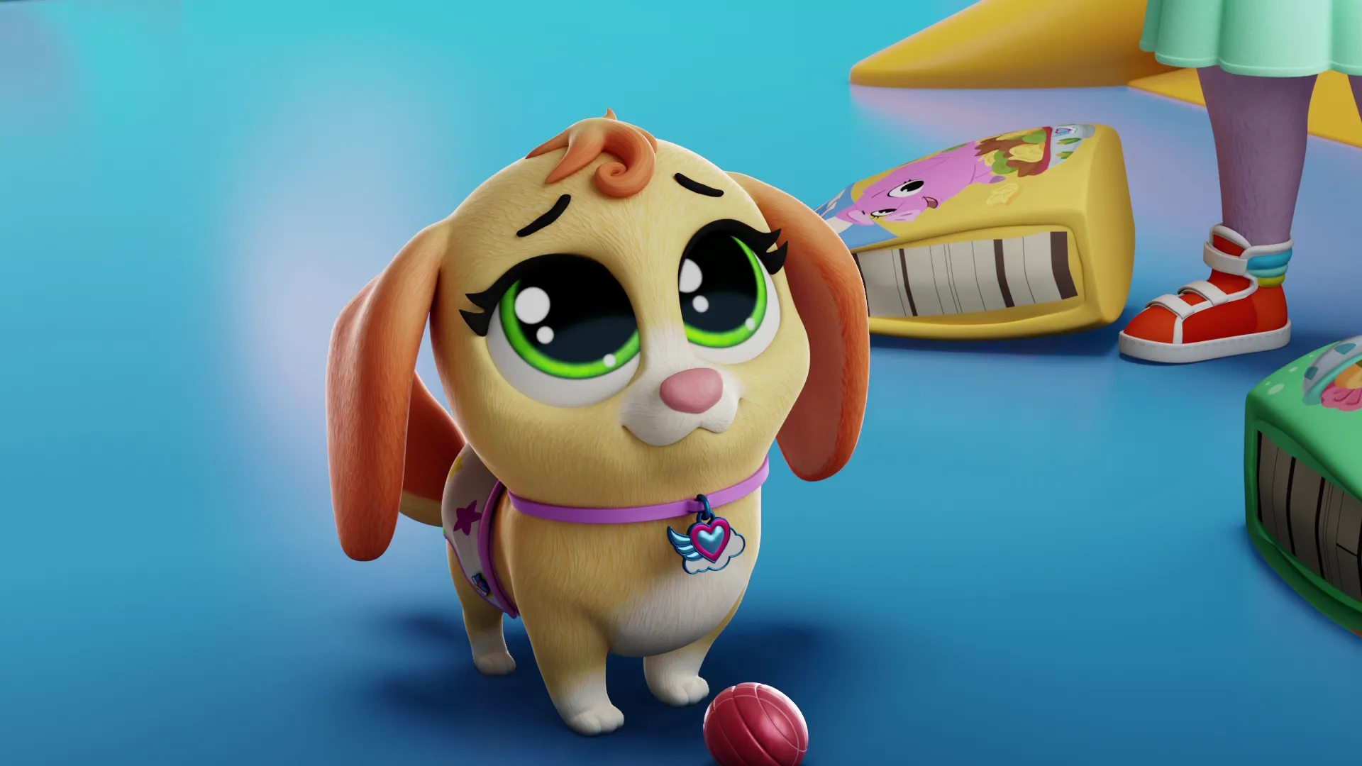 thumbnail - S3:E18 Puppy Dog Eyes / Birds of a Feather, Stuck Together