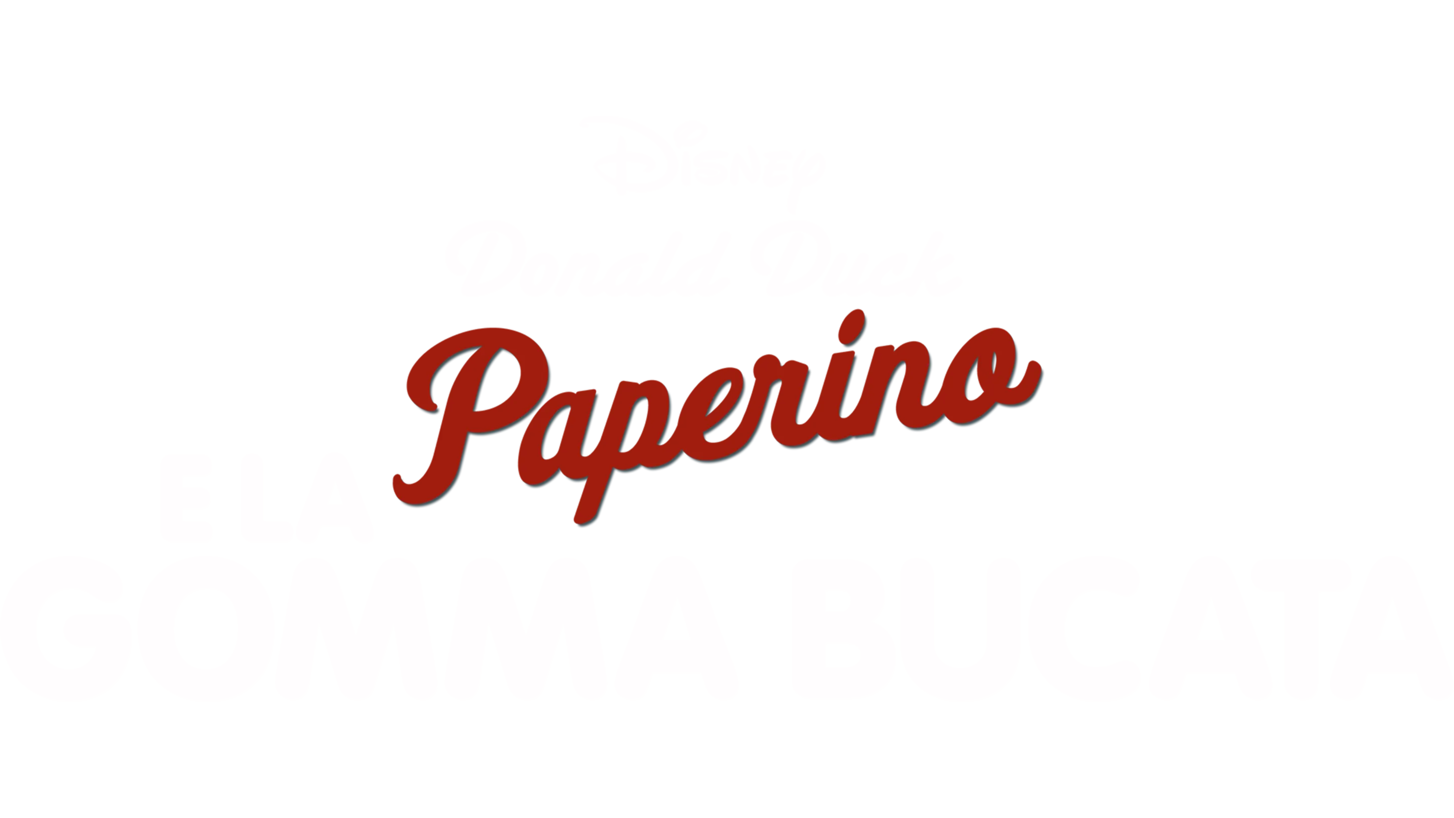 Paperino e la gomma bucata