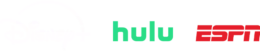 Disney+, Hulu, ESPN Unlimited Logo