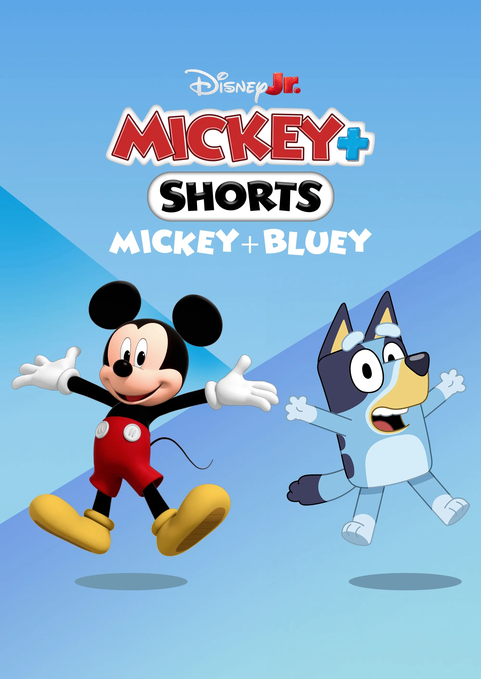 Mickey + Shorts: Mickey + Bluey