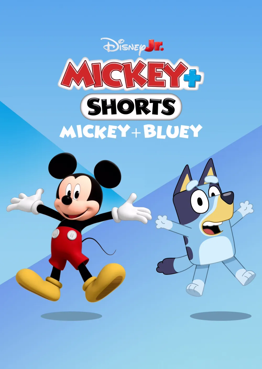 Mickey + Shorts: Mickey + Bluey