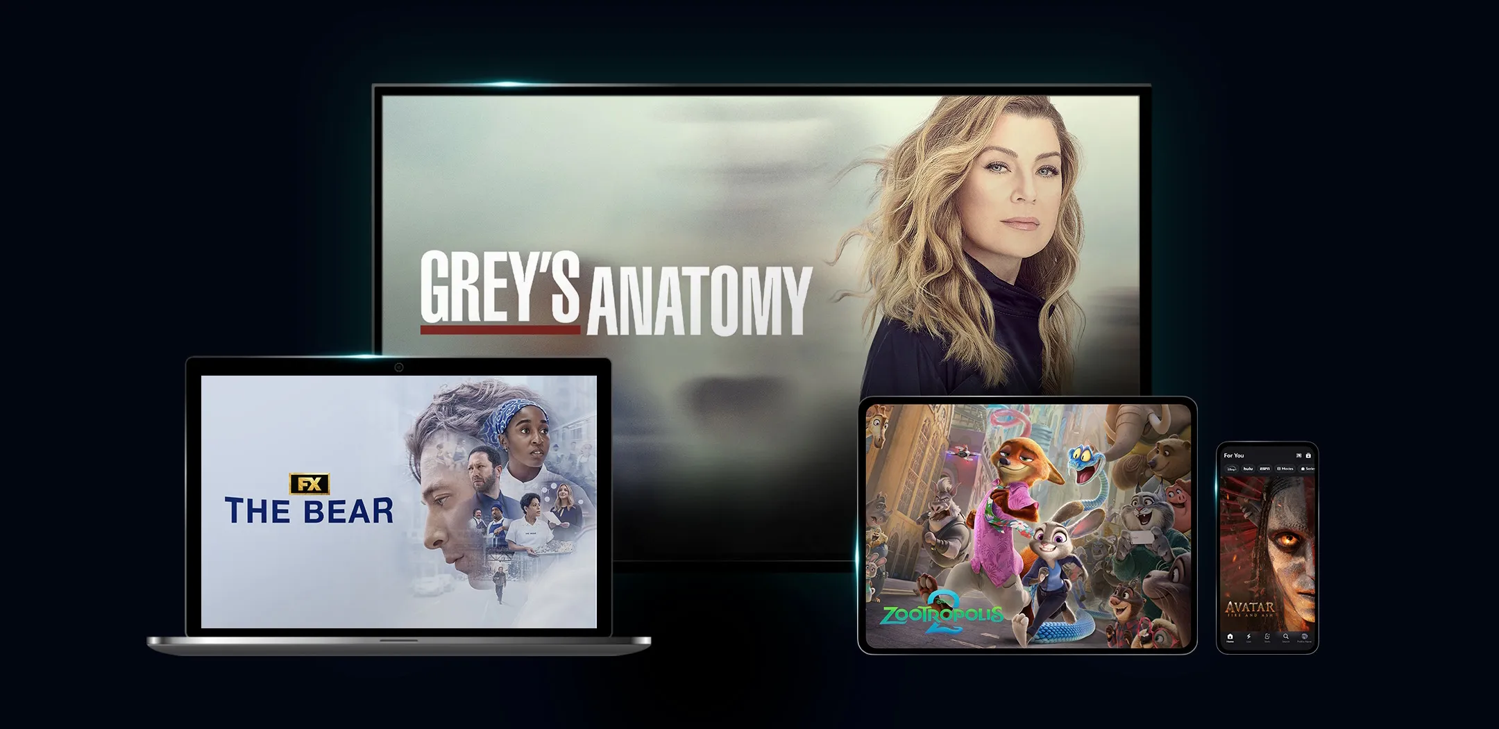 Disney+ shows on different devices