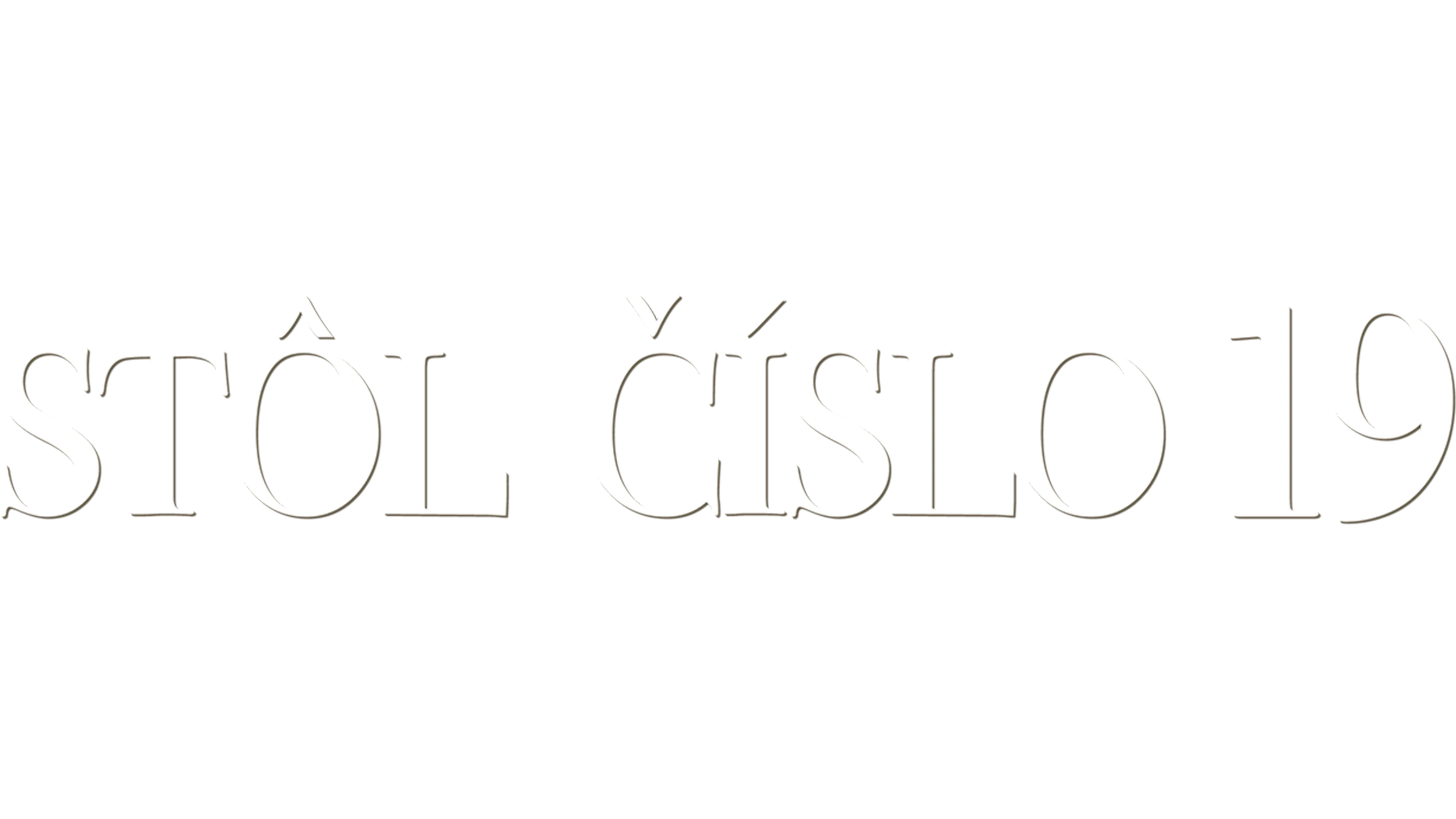 Stôl číslo 19