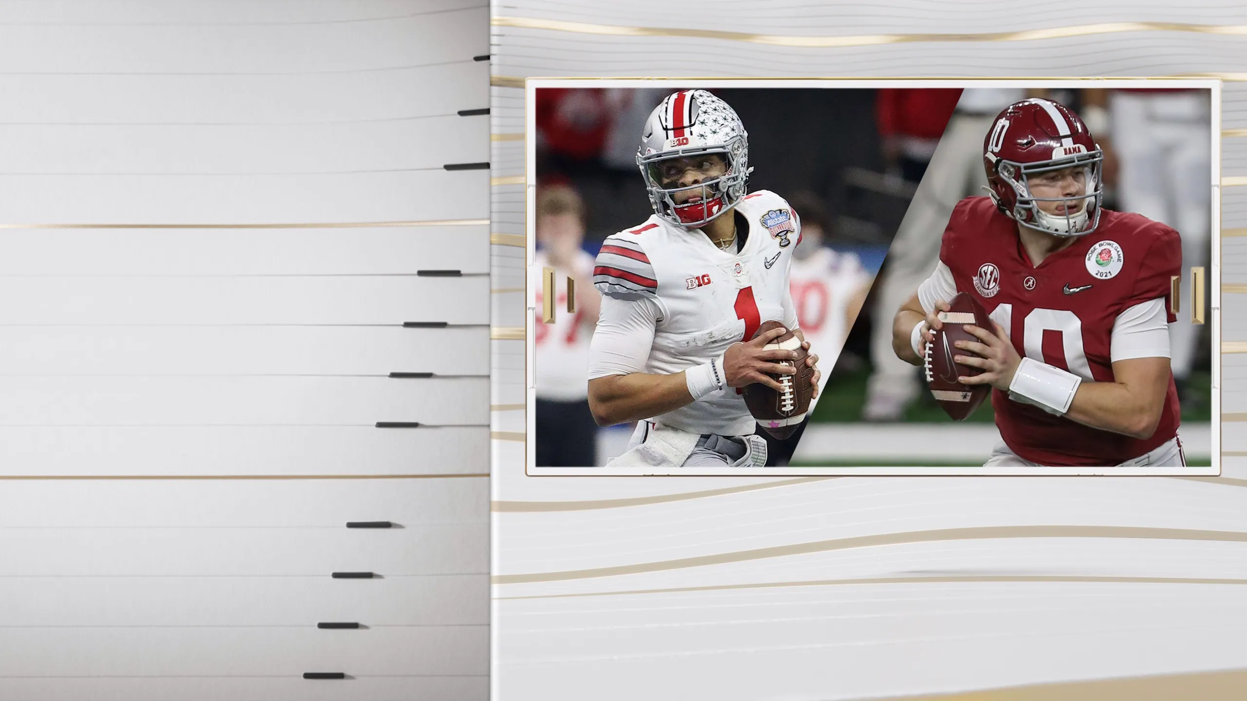 2021 CFP National Championship: Ohio State vs. Alabama