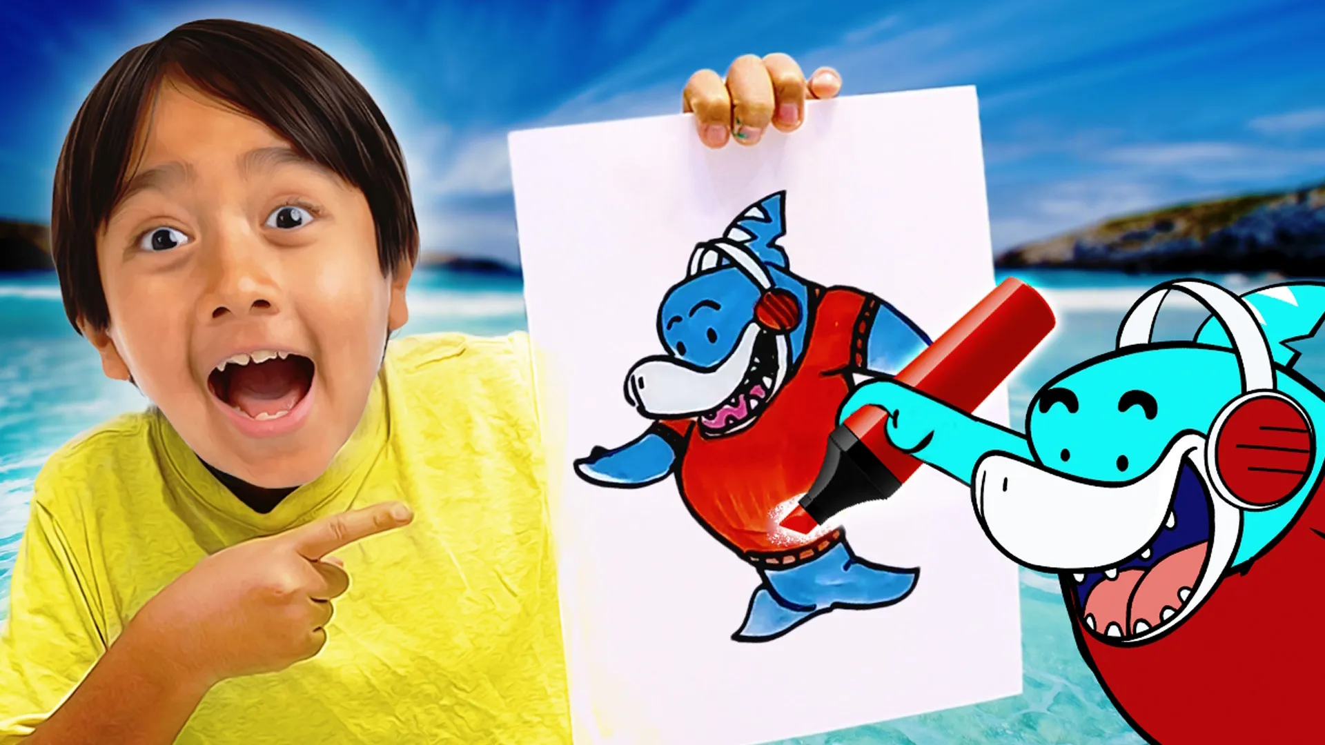thumbnail - S1:E5 Beach Tales and Shark Tails!